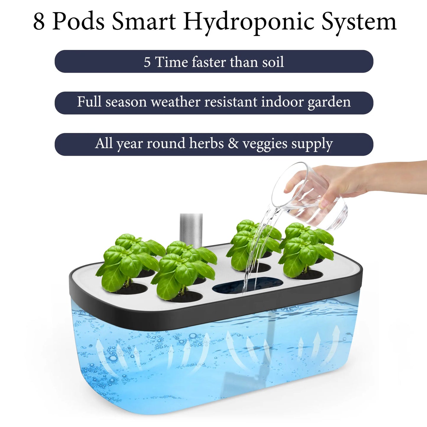 Smart Indoor Hydroponic Garden