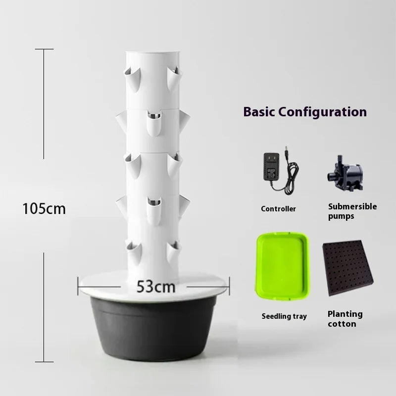 Indoor Vegetable Hydroponic Box: Vertical Soilless Cultivation Equipment