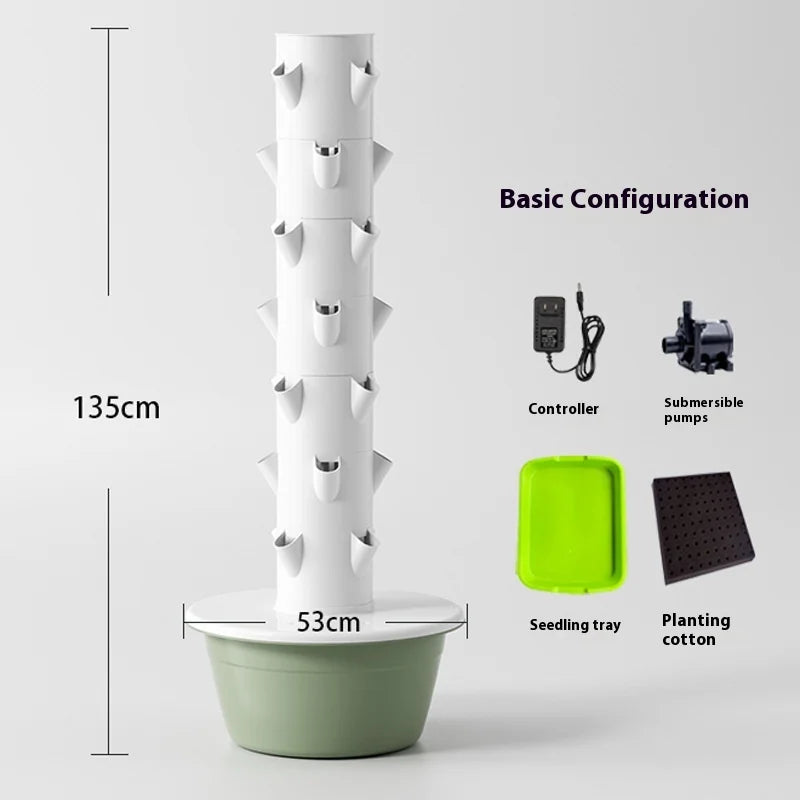Indoor Vegetable Hydroponic Box: Vertical Soilless Cultivation Equipment