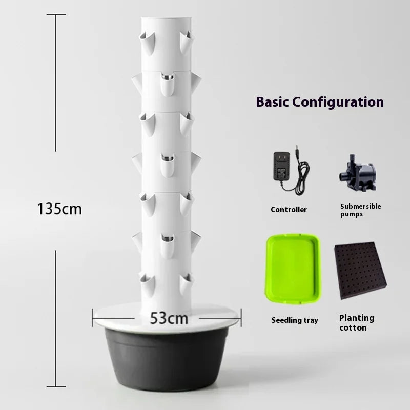 Indoor Vegetable Hydroponic Box: Vertical Soilless Cultivation Equipment
