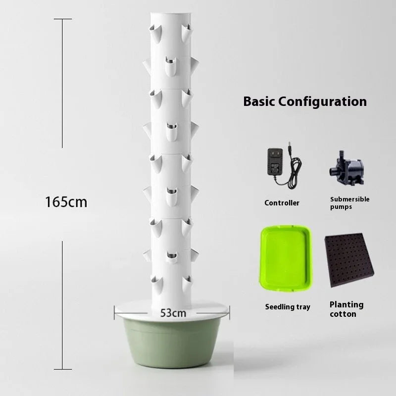Indoor Vegetable Hydroponic Box: Vertical Soilless Cultivation Equipment
