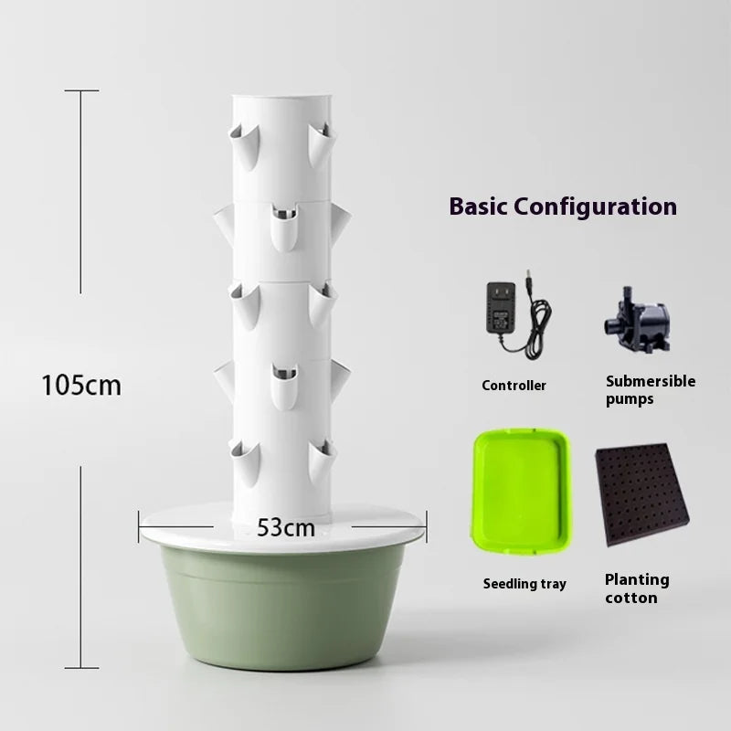 Indoor Vegetable Hydroponic Box: Vertical Soilless Cultivation Equipment