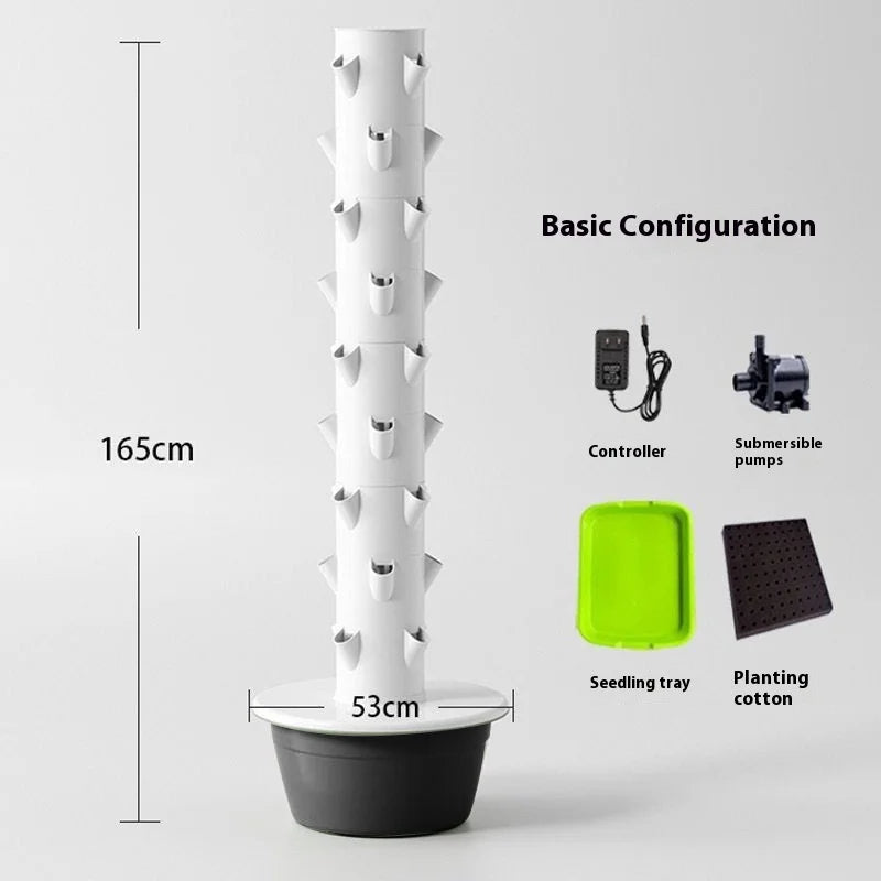 Indoor Vegetable Hydroponic Box: Vertical Soilless Cultivation Equipment